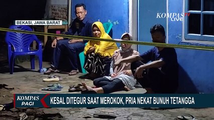 Descargar video: Sadis! Ditegur karena Merokok Didekat Anaknya, Pria Bunuh Tetangganya