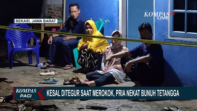 Sadis! Ditegur karena Merokok Didekat Anaknya, Pria Bunuh Tetangganya
