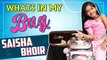 WHAT'S IN MY BAG ft. Saisha Bhoir | Rang Majha Vegla | Star Pravah