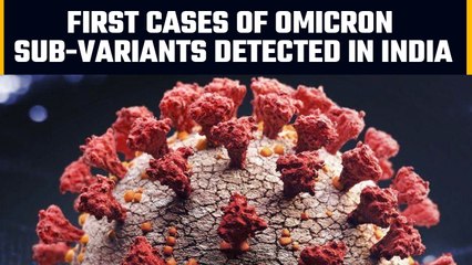 Video herunterladen: India detects the cases of Omicron sub-variants BA.4 and BA.5, first detected in Tamil Nadu