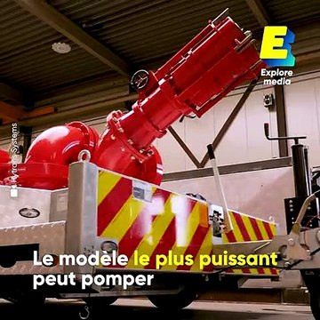 Ces pompes peuvent déplacer 45 000 litres d'eau par minute