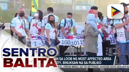 Mga nasirang daan sa loob ng most affected area sa Marawi City, binuksan na sa publiko