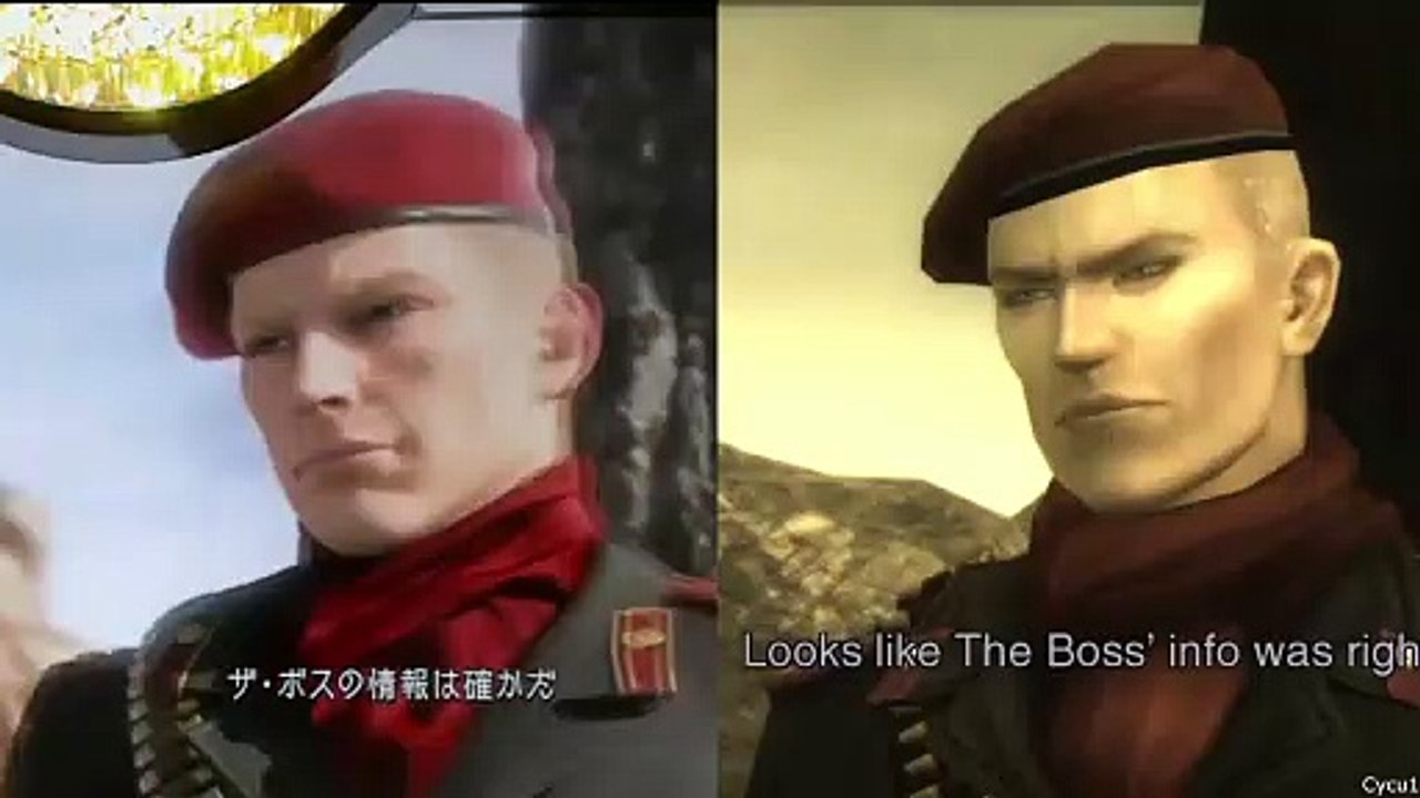 Metal Gear Solid Snake Eater Pachinko vs Original Part 2 Revolver Ocelot