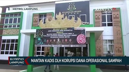 Mantan Kadis DLH Metro Korupsi Dana Operasional Sampah