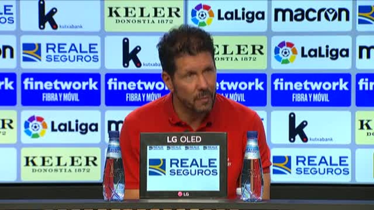 Simeone: "Esta temporada hemos estado cerca de no llegar"