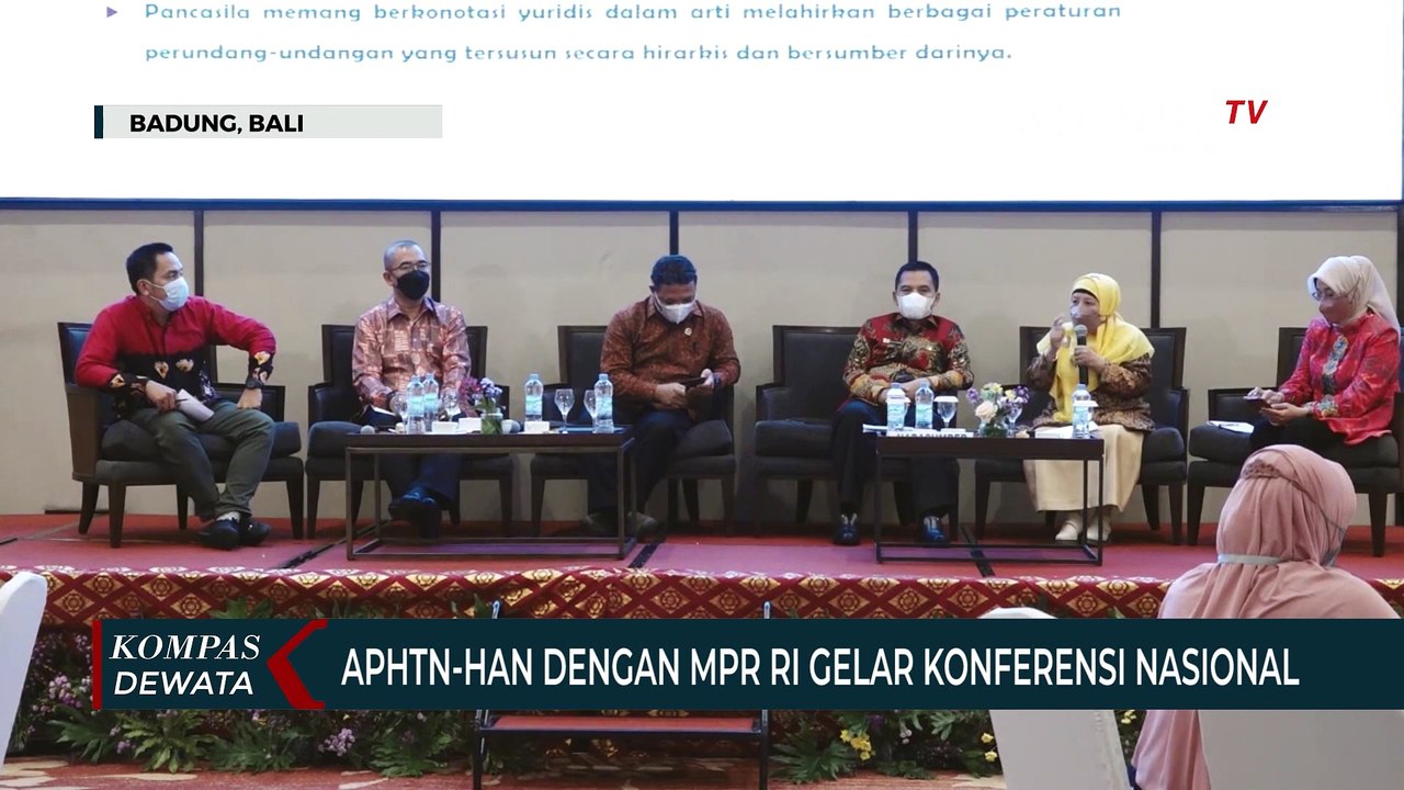 MPR RI & APHTN - HAN Gelar Konferensi Nasional Di Bali