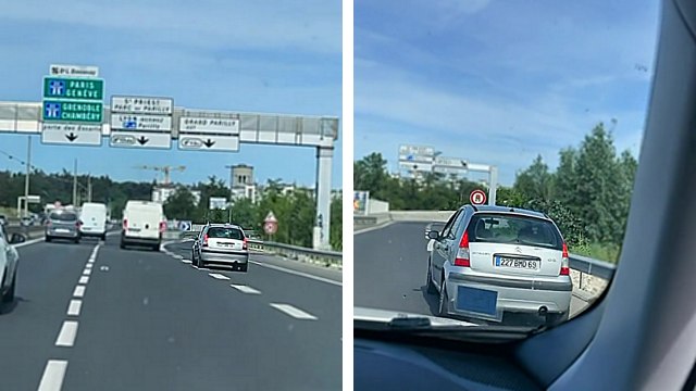 Une automobiliste percute un mur sous l'effet du gaz hilarant à Lyon