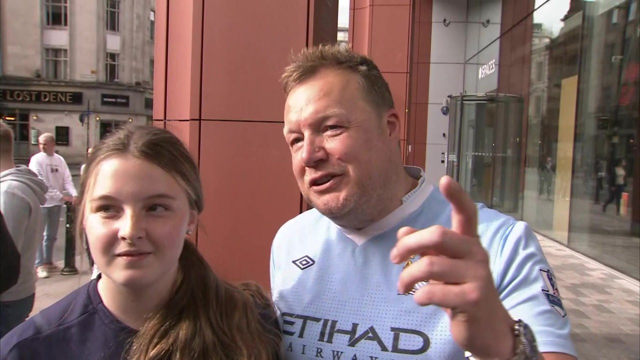 City fans on title win