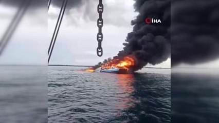 Feribotta yangın: 7 ölü, 23 yaralı