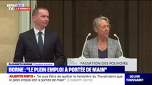 Passation de pouvoirs au ministère du Travail: 