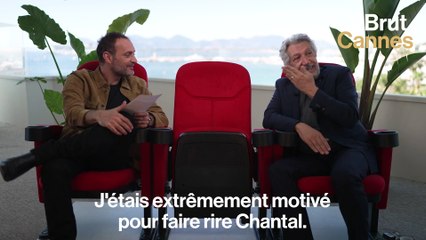 Brut.Cannes : Alain Chabat discute avec Augustin Trapenard