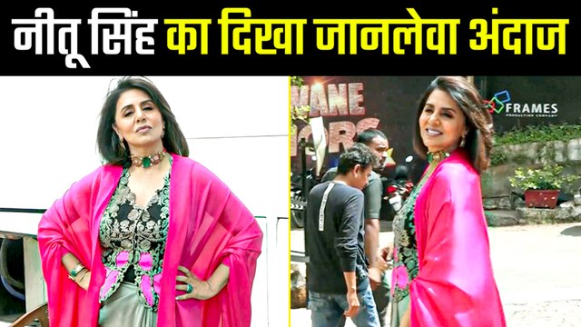 Nora Fatehi And Neetu Kapoor Looking Gorgeous At Dance Deewane Juniors Set