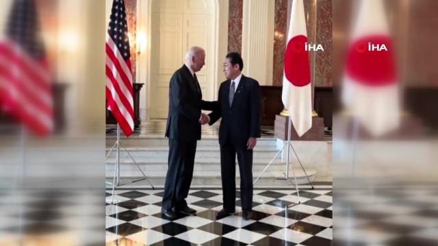 Japonya Başbakanı Kishida ve ABD Başkanı Biden'dan ikili zirveKishida: ABD, Hint-Pasifik bölgesindeki angajmanını güçlendirmeye devam edeceğini...