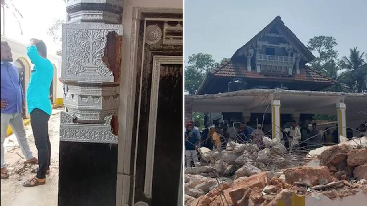 Temple-like architecture found under mosque in Karnataka
