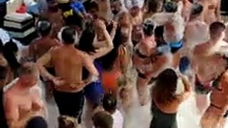 Tourists Having Fun at the Foam Party with DJ Ahmet | Antalya Boat Trip 2022 (w:Price )