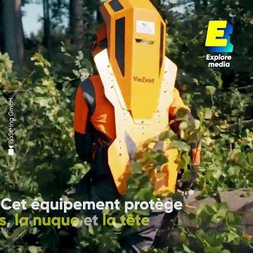 Cette armure protège les travailleurs forestiers
