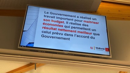 Budget wallon: le solde brut à financer repasse sous la barre des 4 milliards à l'ajusté