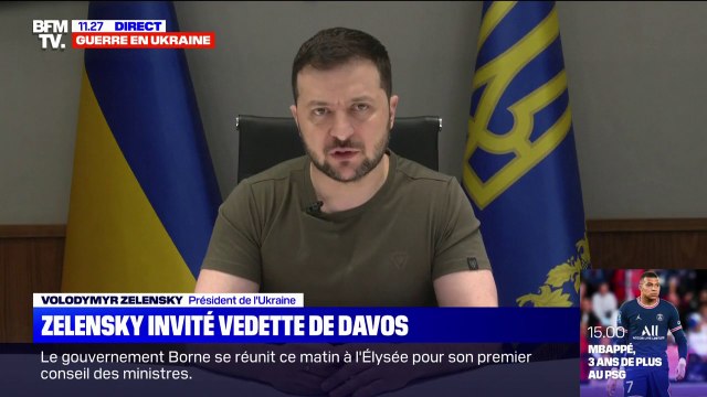 La Russie est devenue un État de crimes de guerre : Zelensky prend la parole au Forum de Davos