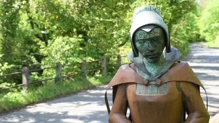 This is Lancashire: Alice Nutter statue in Roughlee