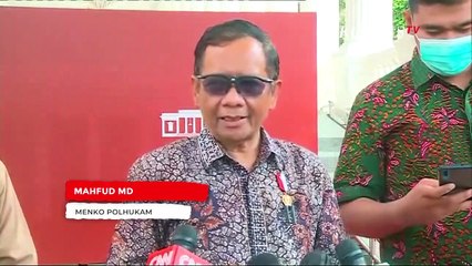 Diperintah Jokowi, Menko Polhukam Mahfud MD: Tindak Tegas Mafia Tanah!