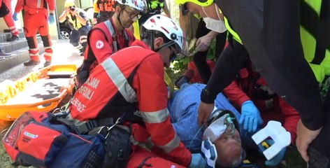 Senigallia (AN) - Emergenza rischio idraulico e idrogeologico: esercitazione Vigili del Fuoco (23.05.22)