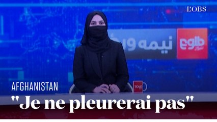 La mort dans l'âme, les présentatrices afghanes se couvrent le visage, sur ordre des talibans