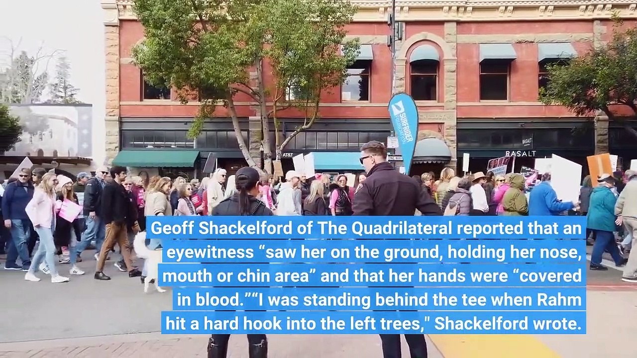 ESPN Anchor Sage Steele Thanks Medical Personnel After Accident at PGA video Dailymotion