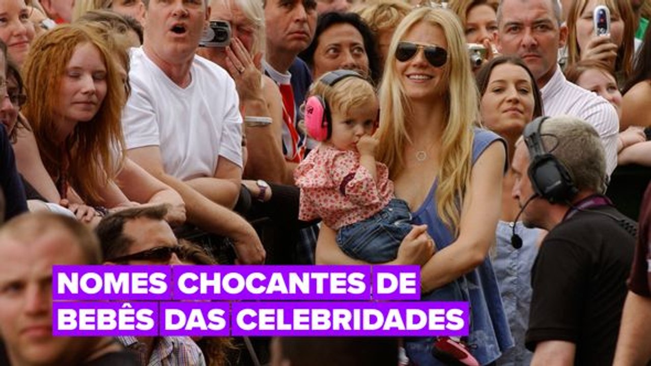 Os 5 nomes mais engraçados dos bebês de Hollywood