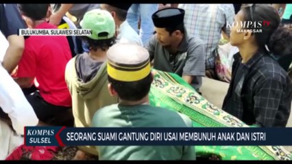 Seorang Suami Gantung Diri Usai Membunuh Anak Dan Istri
