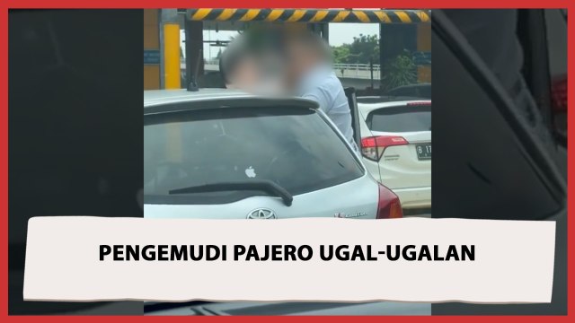 Terungkap! Pengemudi Pajero Arogan di Tol Ternyata Pakai Mobil Perusahaan