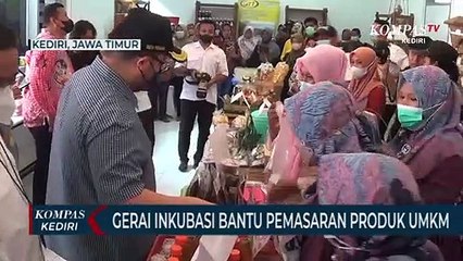 Download Video: Bantu Pemasaran UMKM, Pemkab Kediri Dirikan Gerai Inkubasi UMKM