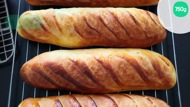 Pain viennois au levain de lait