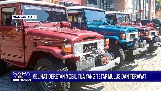 Acara Kumpul Pecinta Mobil Lawas Pamerkan Mobil Era 60 an, Harganya Capai Rp 1 Miliar!