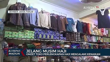Omzet Toko Perlengkapan Haji Naik