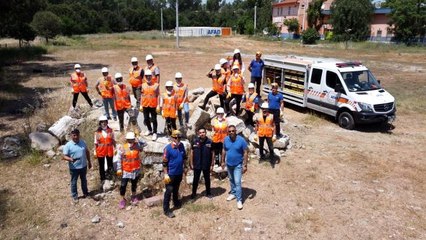 AFAD gönüllüleri eğitimlerini tamamladı