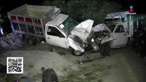 Camioneta con migrantes vuelca en Chiapas; hay cuatro muertos