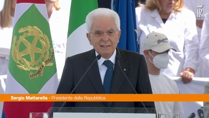 Mattarella "Ricordare Falcone per affrontare le sfide di oggi"