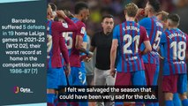 'Barcelona salvaged the season from catastrophe' - Xavi