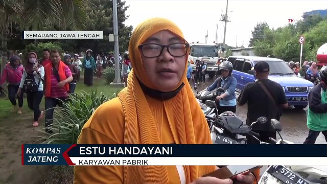Banjir Rob, Kawasan Pelabuhan Tanjung Emas Lumpuh