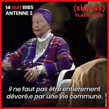 SIMONE - La définition de l’indépendance de Simone de Beauvoir