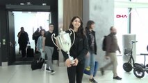 SPOR Melis Gürkaynak: Ülkemize kupa ile döndüğümüz için gururluyuz