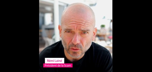 Rémi Lainé, président de la Scam, à Cannes pour L'Œil d'or - le Prix du documentaire 2022