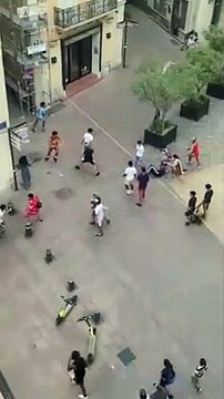 Perpignan bagarre collective d’une quarantaine de jeunes