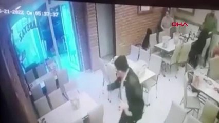 ŞAMPİYON MOTOSİKLETÇİNİN VURULMA ANI KAMERADA