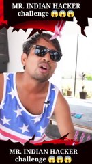 Khud Ke Hairs Khud Kato  | Funny Challange #shorts #mrindianhacker #funny
