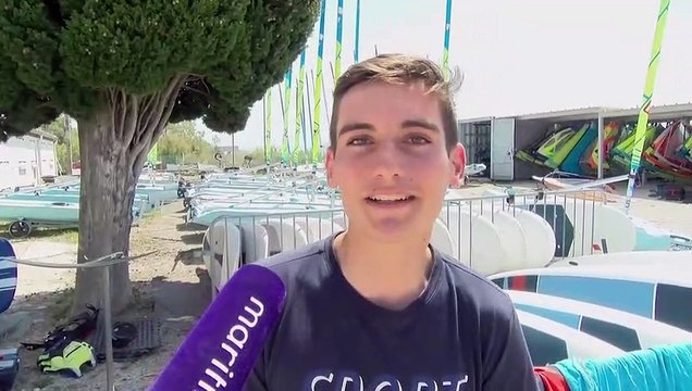 Interview maritima: Solal Debise jeune pratiquant de windfoil au NC Miramas