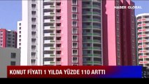 Konut fiyatı 1 yılda yüzde 110 arttı!