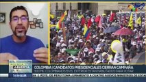 Fuerte polarización marca cierre de campañas electorales en Colombia