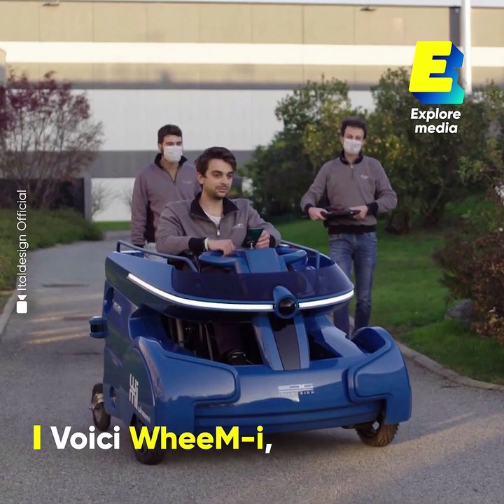 Un véhicule en libre-service spécialement pensé pour les personnes en fauteuil roulant