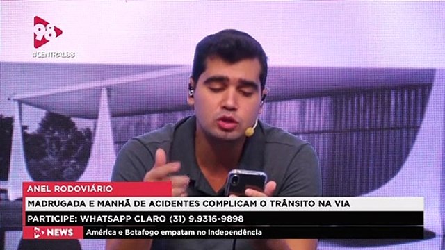 Central 98 | Mais um acidente no Anel Rodoviário